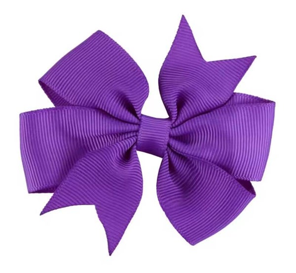 3" Pinwheel Bow Clip