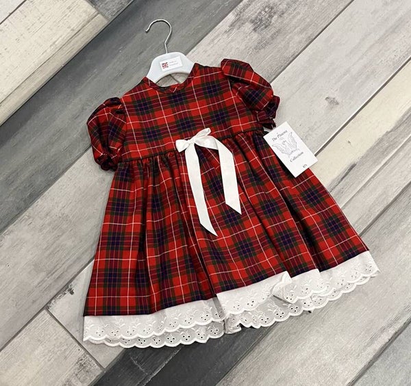 Tartan Short Sleeve Dress
