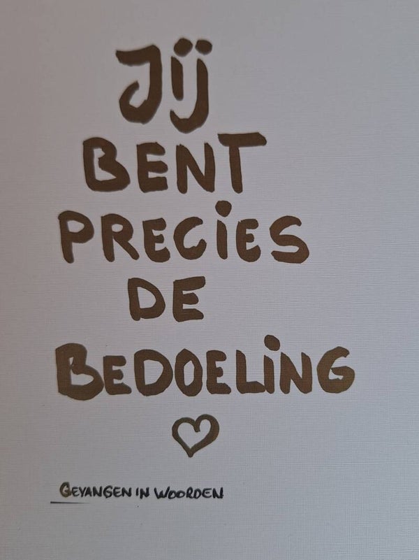 Jij bent precies de bedoeling A5 en A6