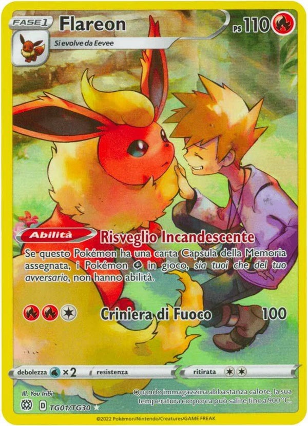 Pokemon Astri Lucenti Flareon TG01/TG30