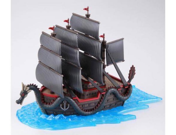 One Piece Grand Ship Collection Bandai Model kit Dragon's Ship 15cm