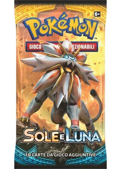 Pokemon Sole e Luna busta 10 Carte (ITA)
