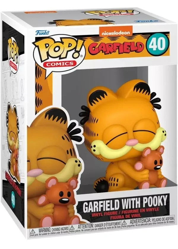 Funko pop Garfield with pooky