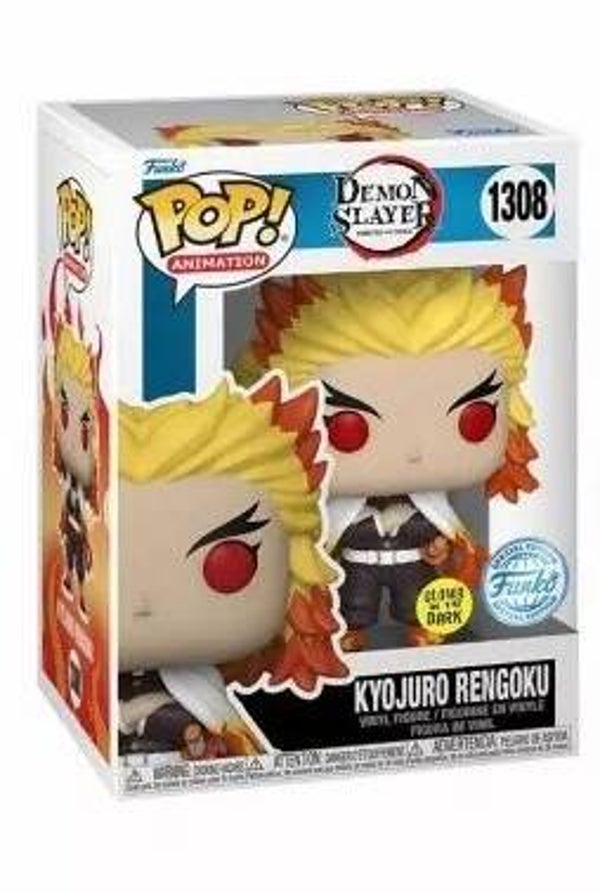 Funko pop Demon Slayer Kyojuro Rengoku (glows in the dark) 1308