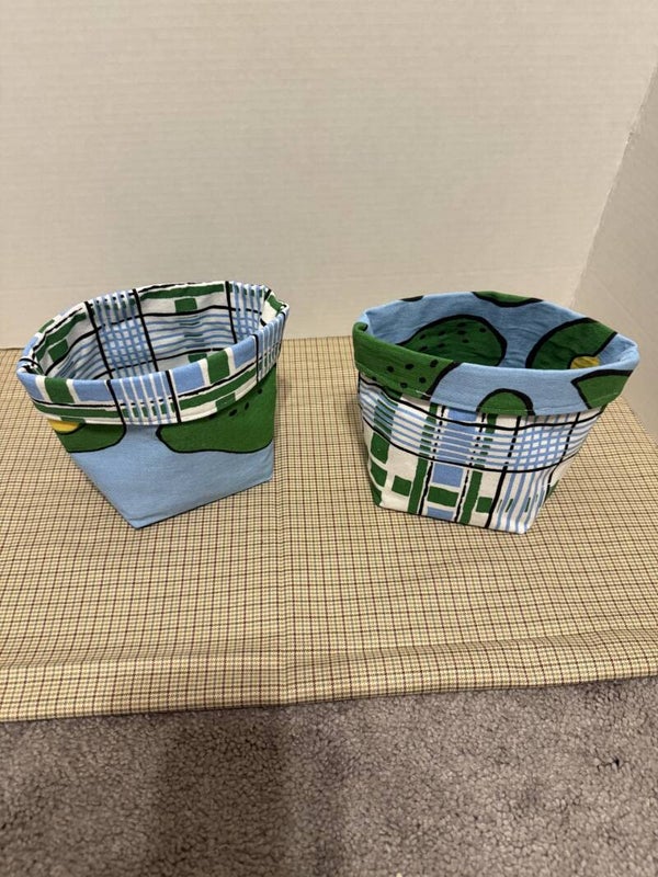 Avocado Fabric Baskets