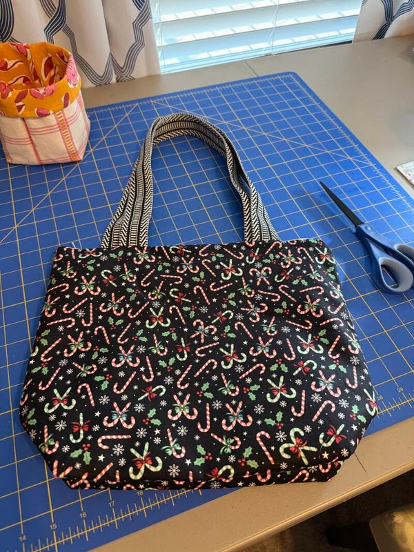 Candy Cane Christmas purse