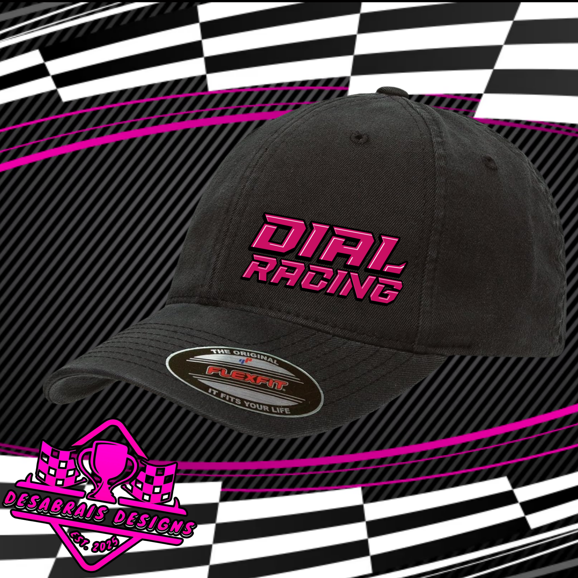 Dial Racing FlexFit Hat