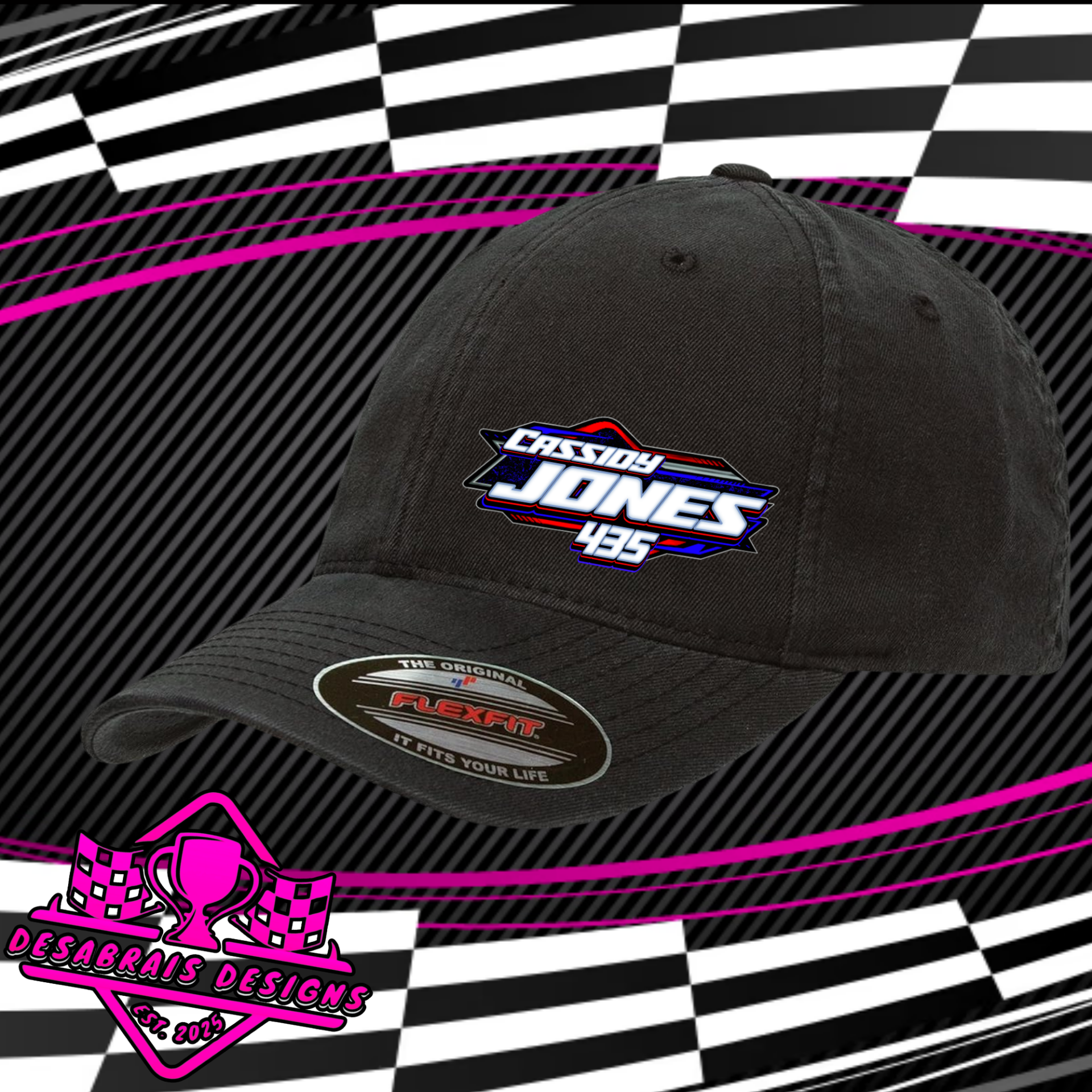 Cassidy Jones FlexFit Hat