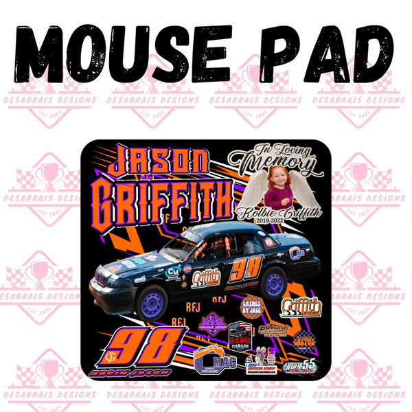 Jason Griffith Mouse Pad