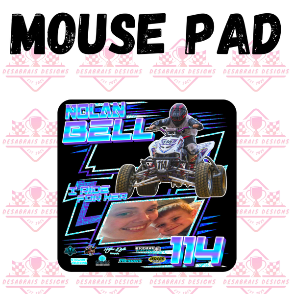 Nolan Bell Mouse Pad