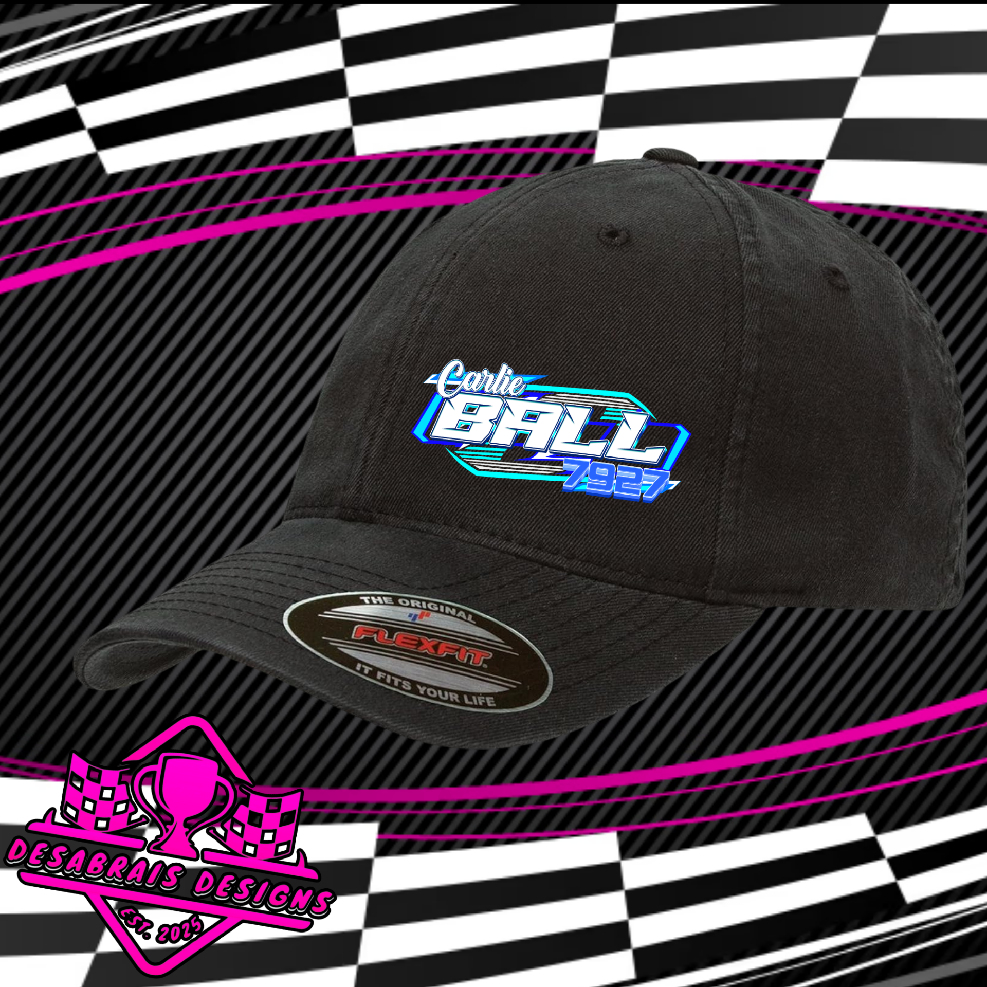 Carlie Ball FlexFit Hat