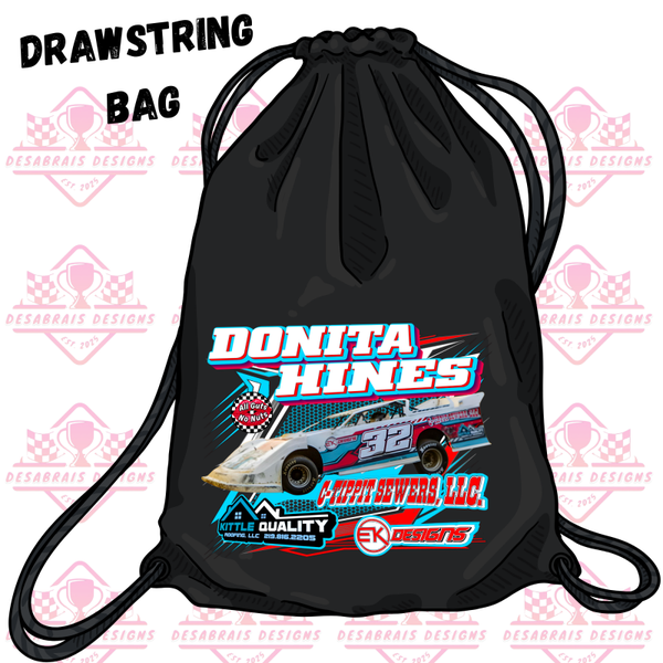 Donita Hines Drawstring Bag