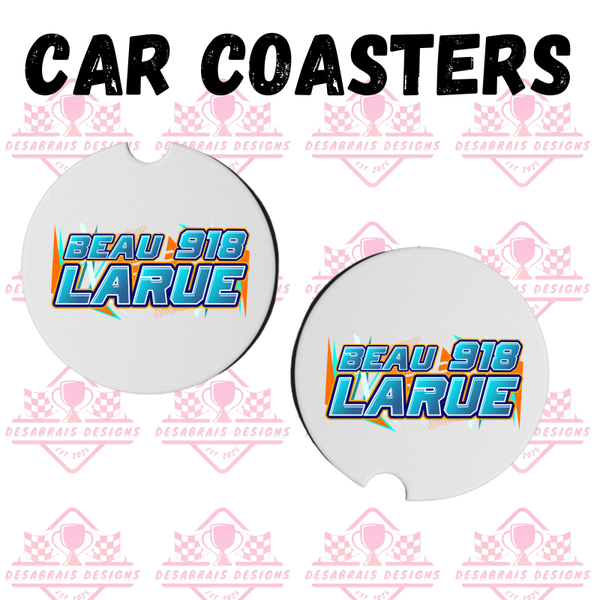 Beau LaRue Car Coasters