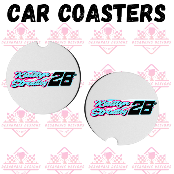 Kaitlyn Stradley Car Coasters