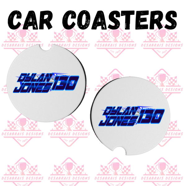 Dylan Jones Car Coasters