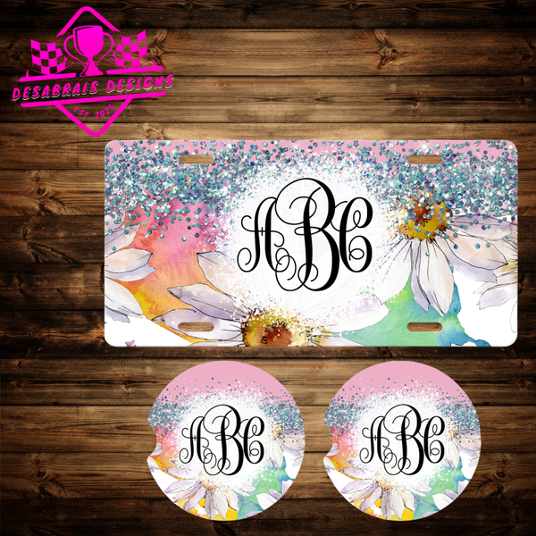 Pastel Daisies Sparkle Bundle