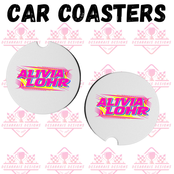 Alivia Lohr Car Coasters