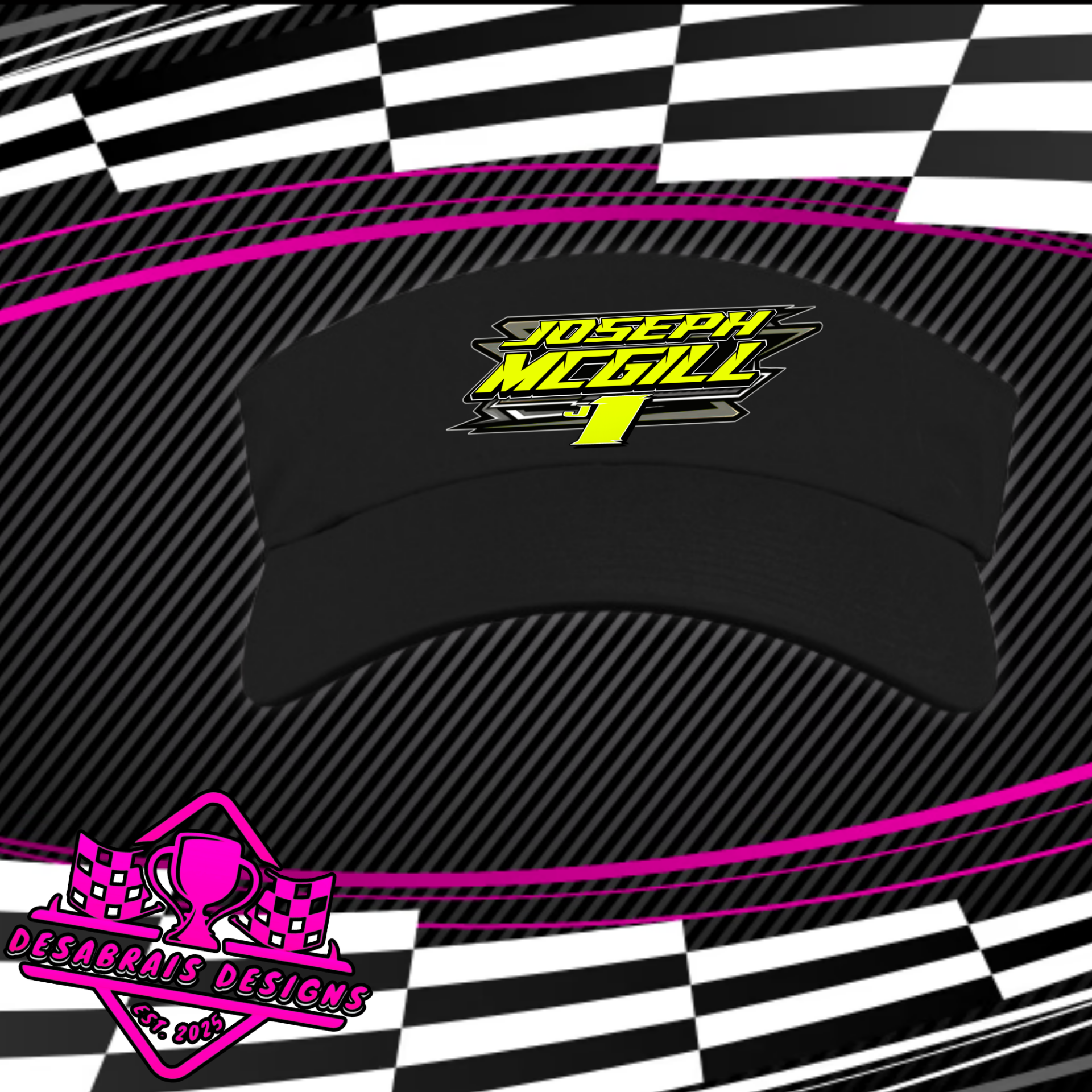 Joseph McGill Visor Hats