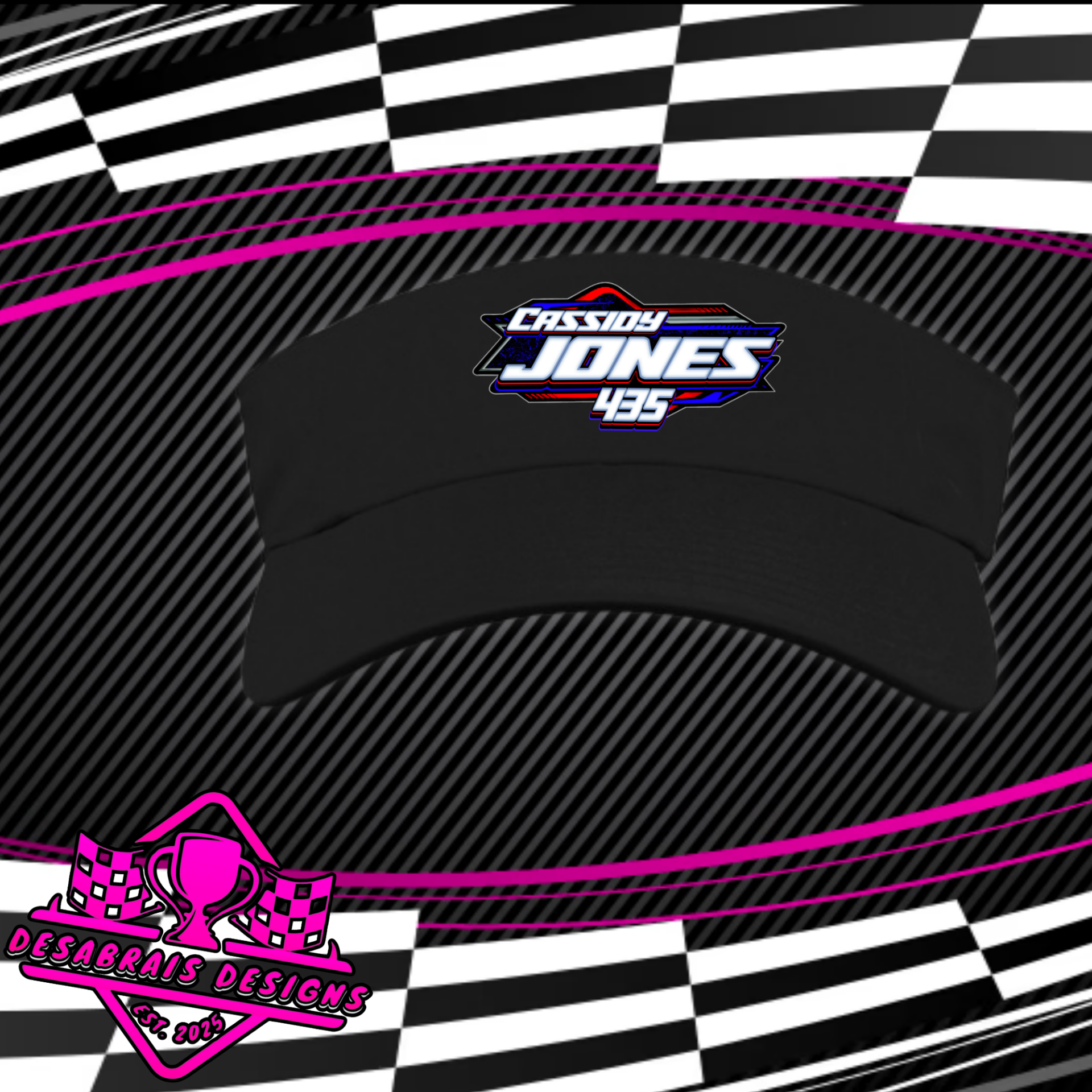 Cassidy Jones Visor Hats