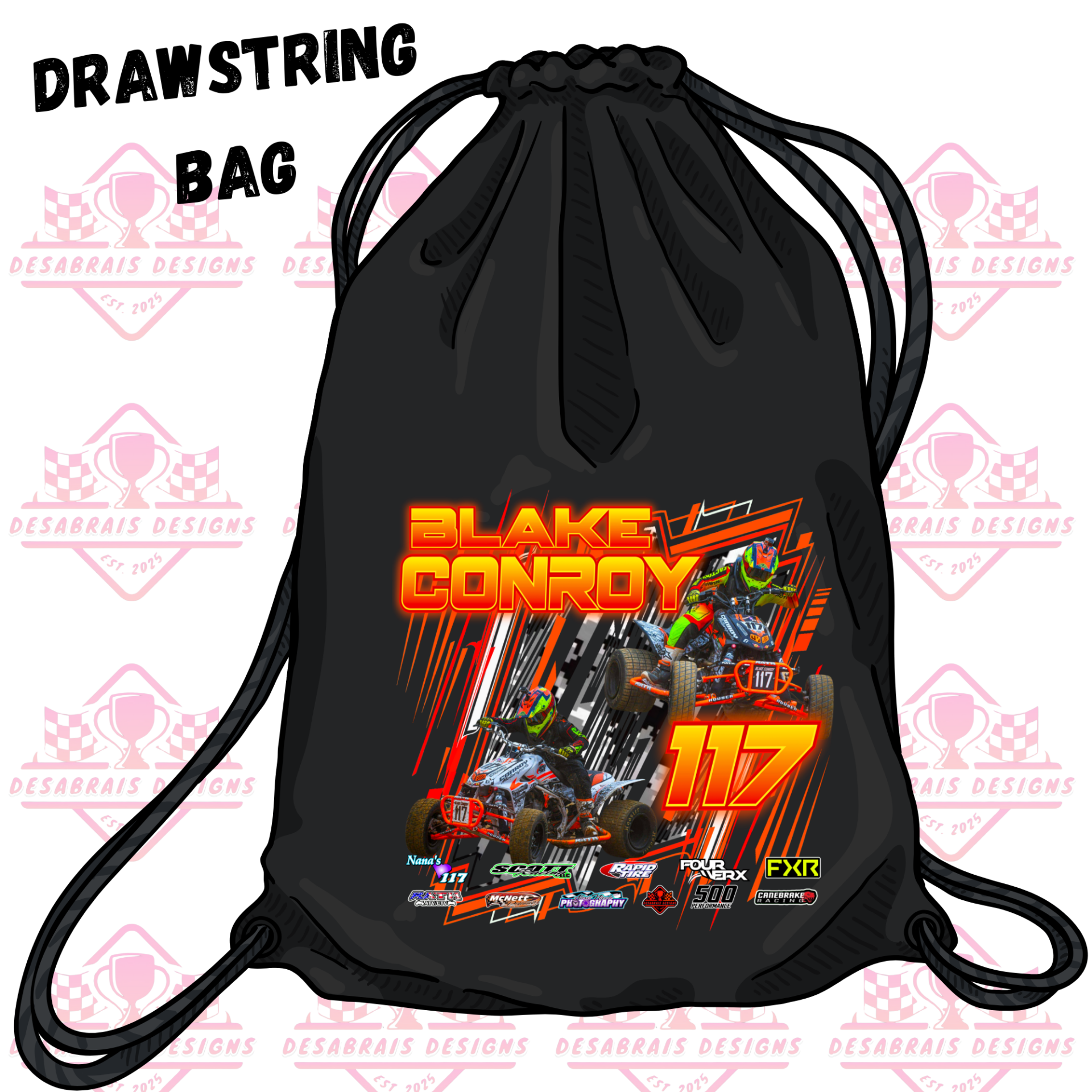 Blake Conroy Drawstring Bag