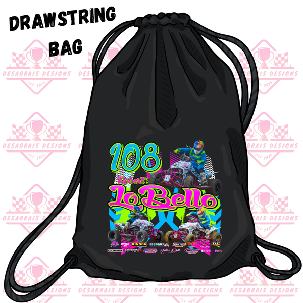 Robert LoBello Drawstring Bag