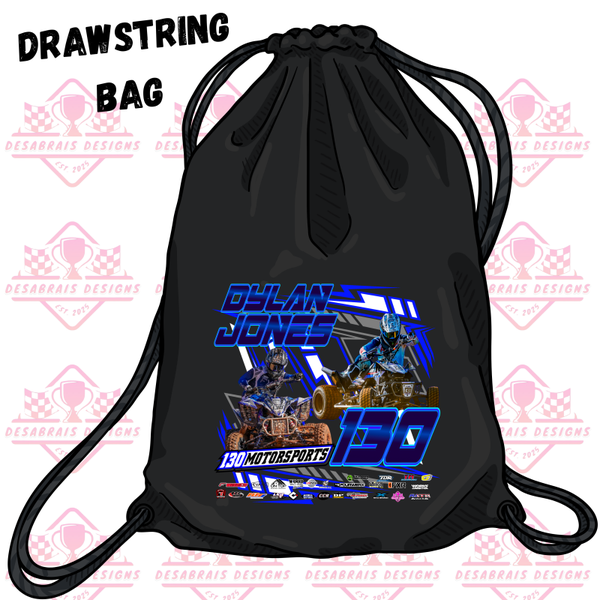 Dylan Jones Drawstring Bag