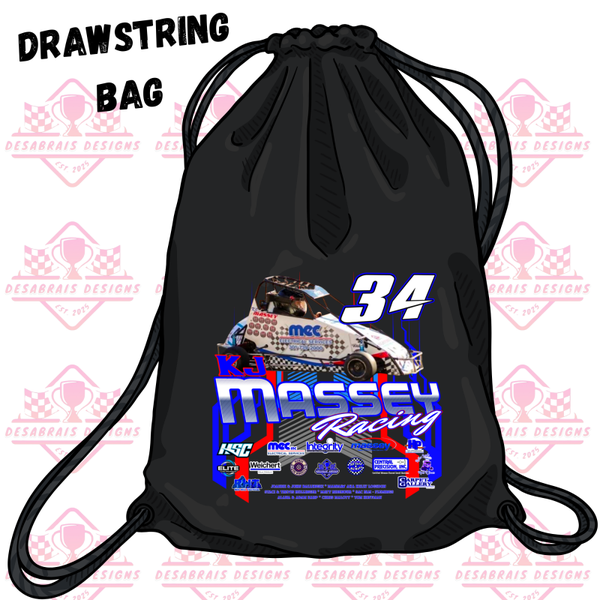 KJ Massey Drawstring Bag