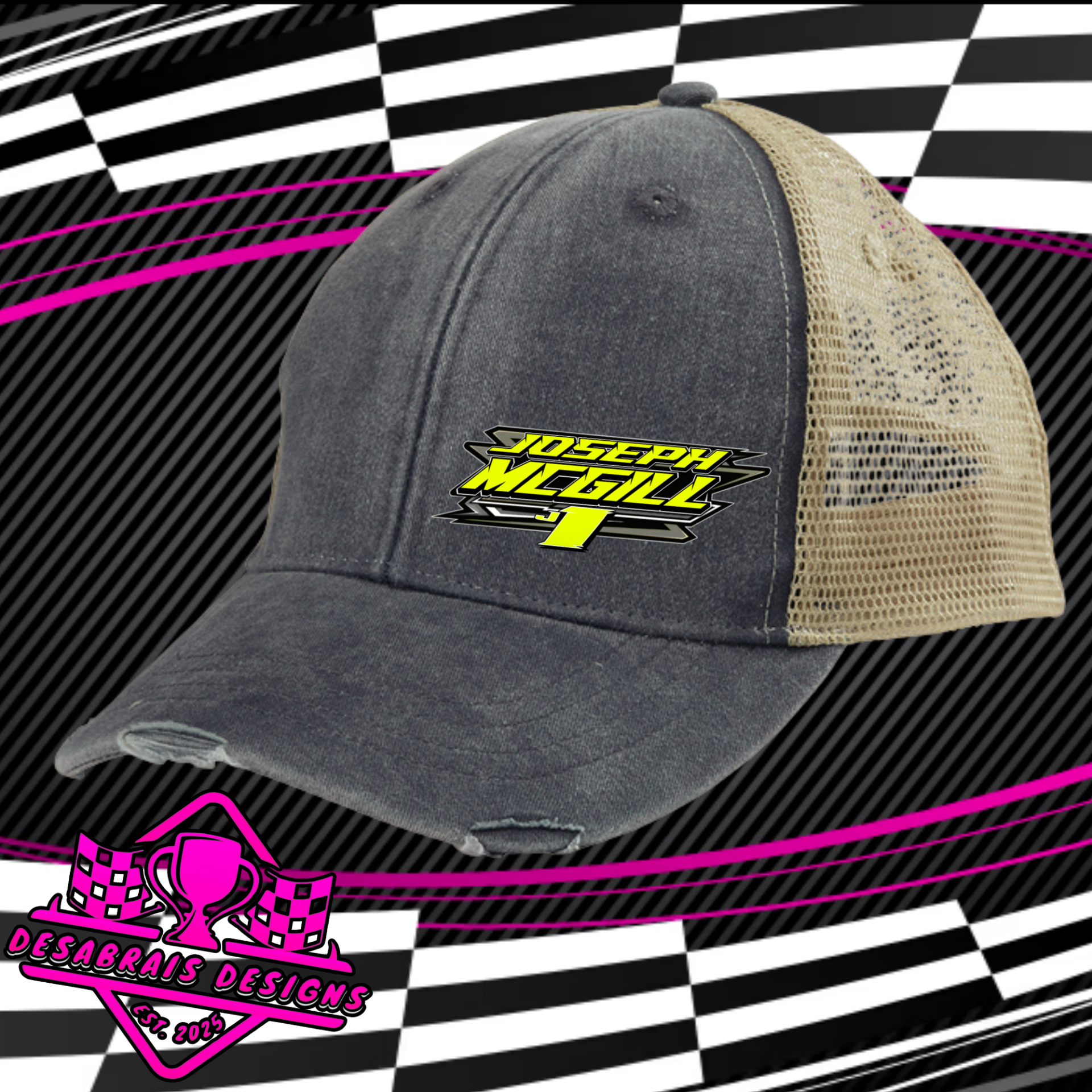 Joseph McGill Distressed Hat