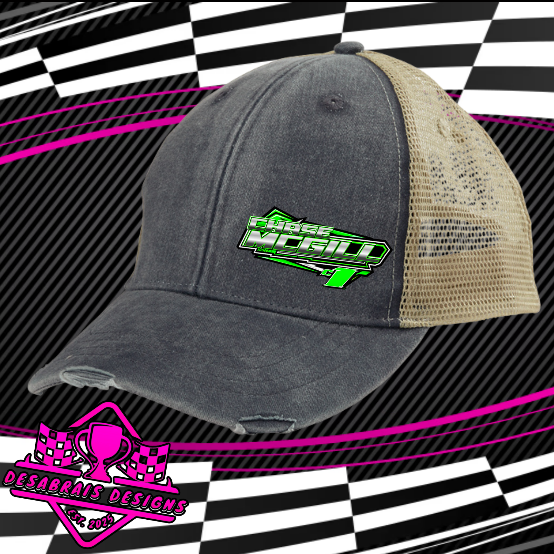 Chase McGill Distressed Hat