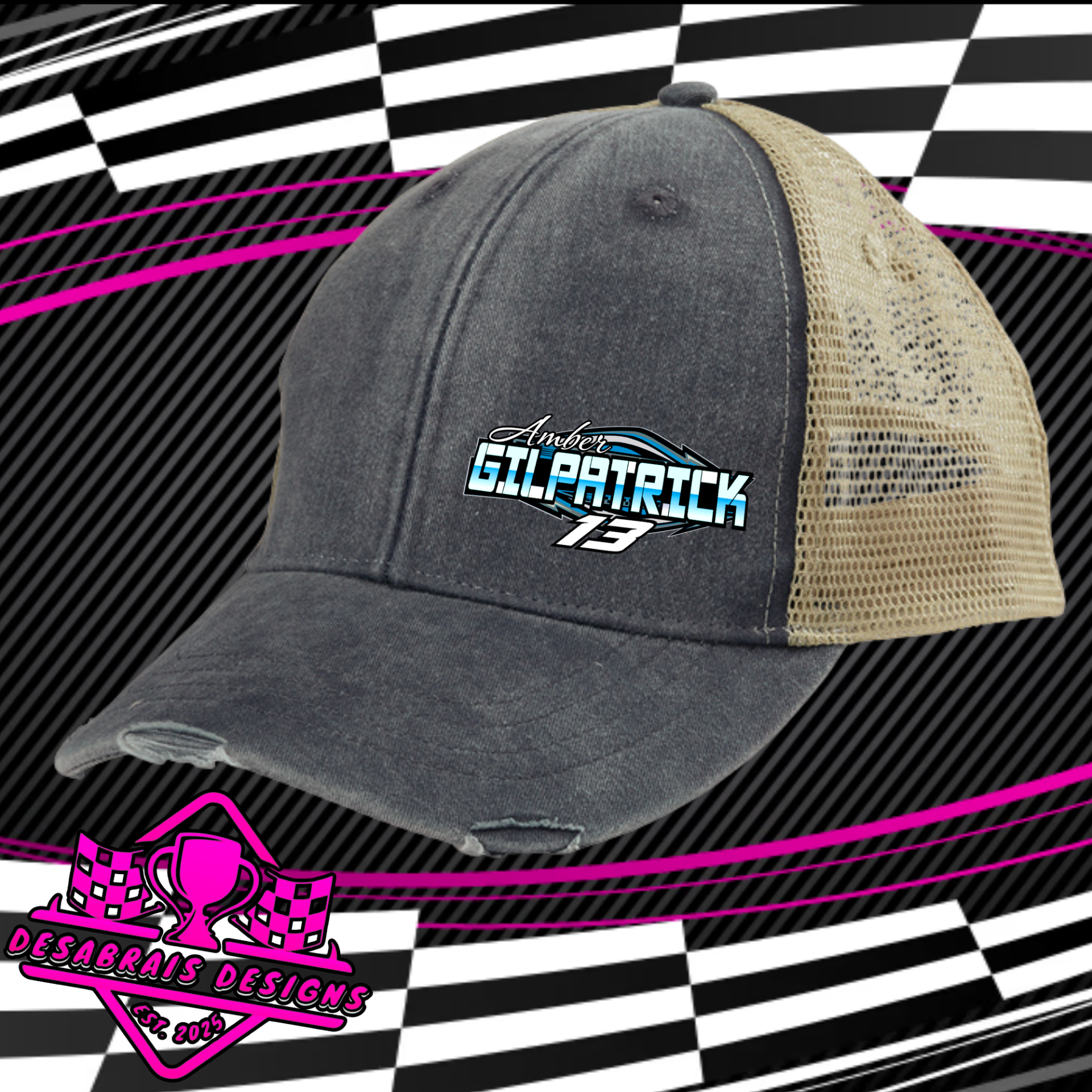 Amber Gilpatrick Distressed Hat