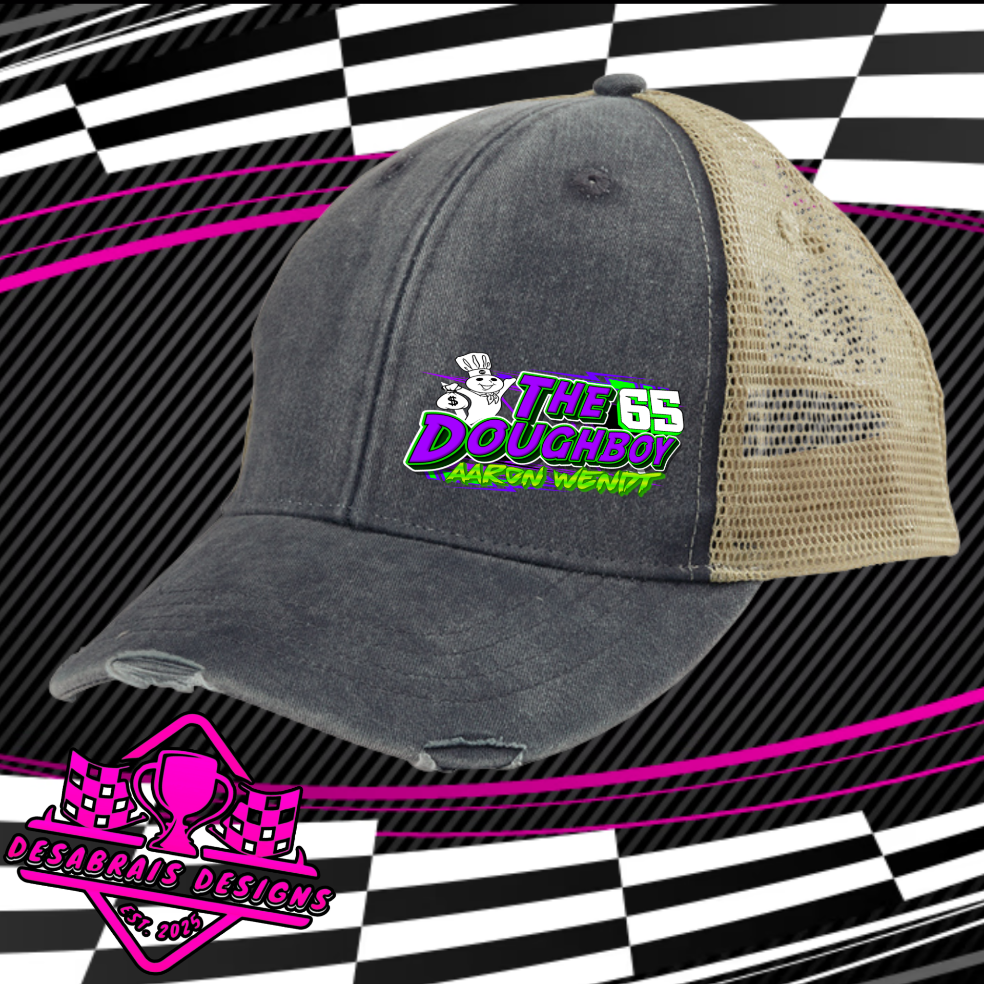 Aaron Wendt Distressed Hat