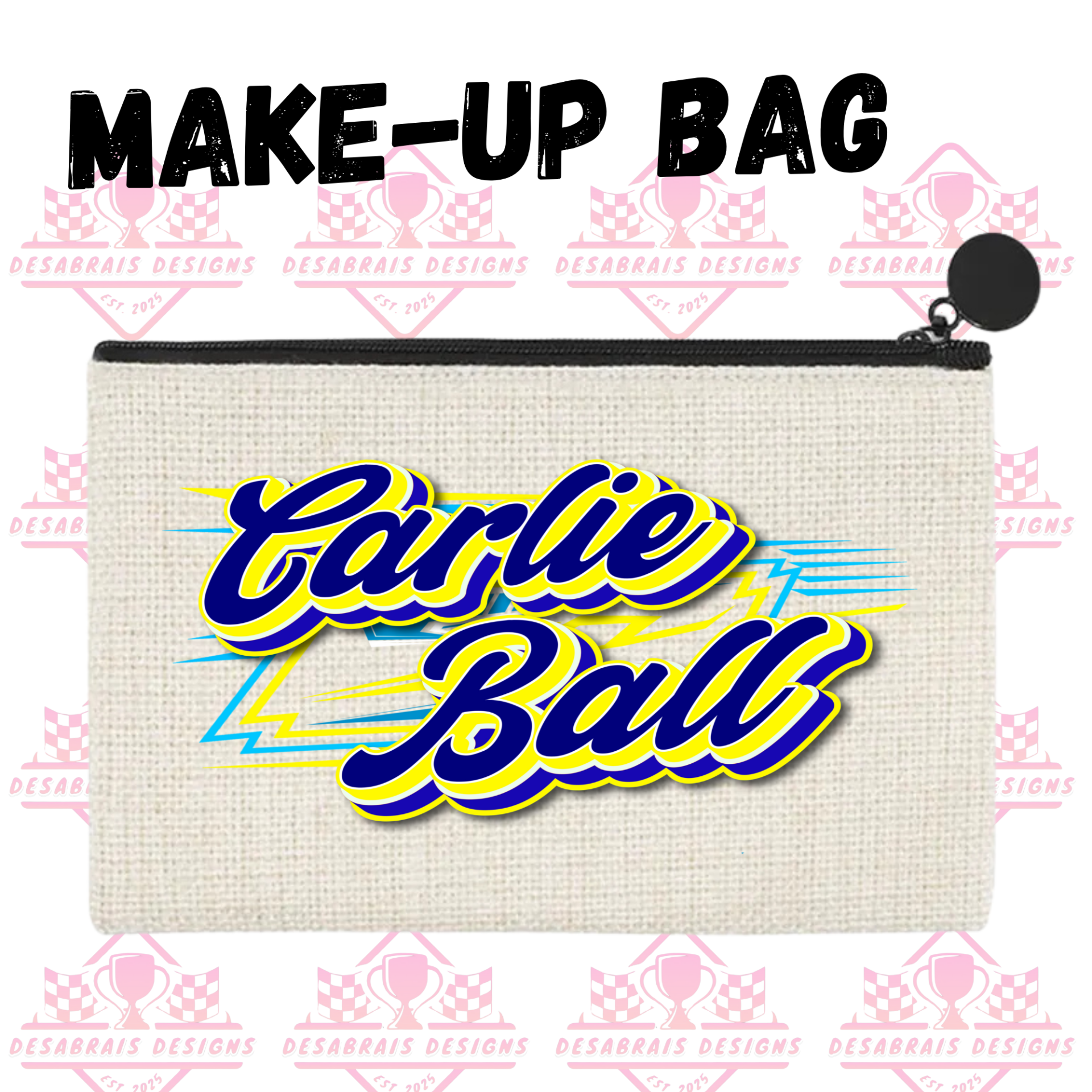 Carlie Ball Make-Up Bag