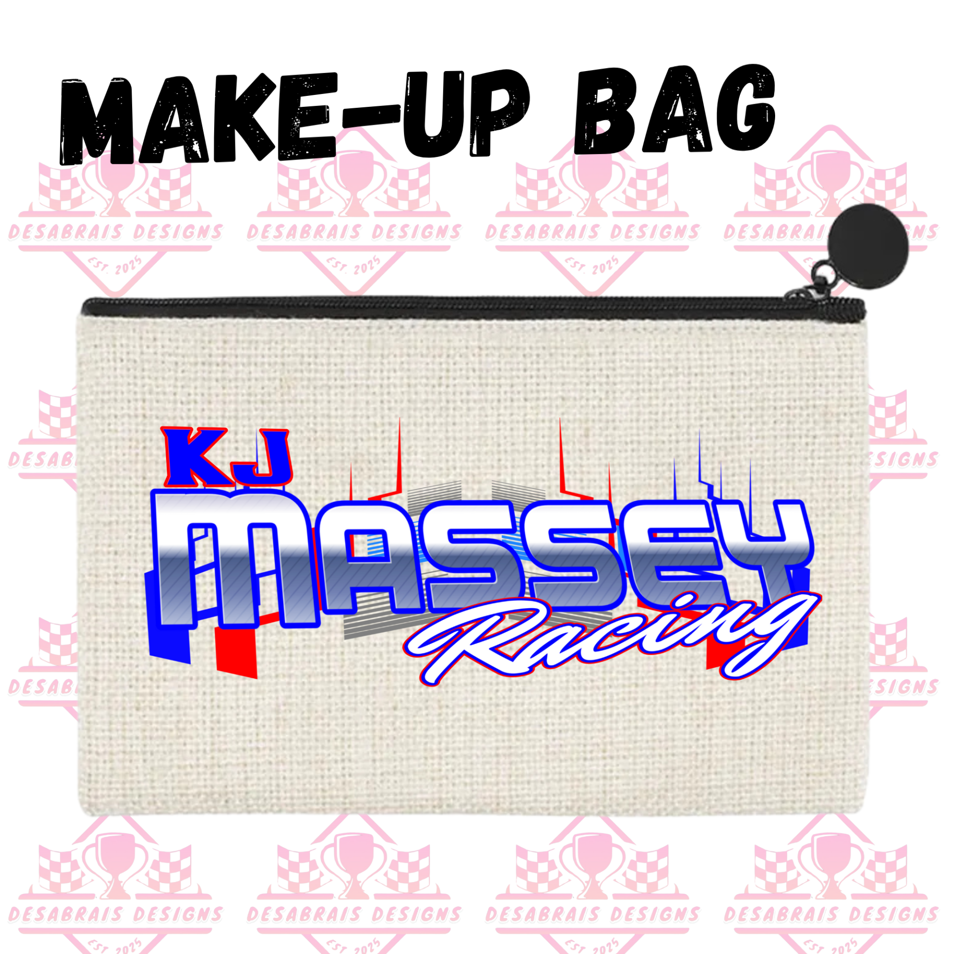 KJ Massey Make-Up Bag