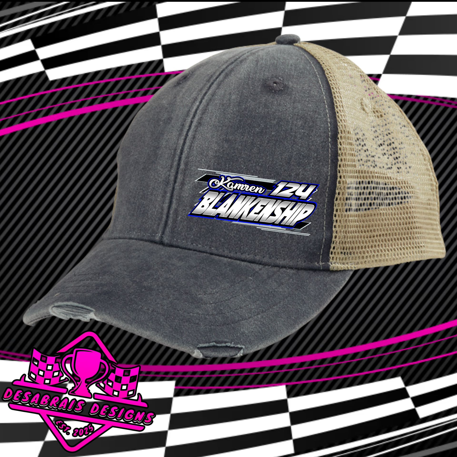 Kamren Blankenship Distressed Hat