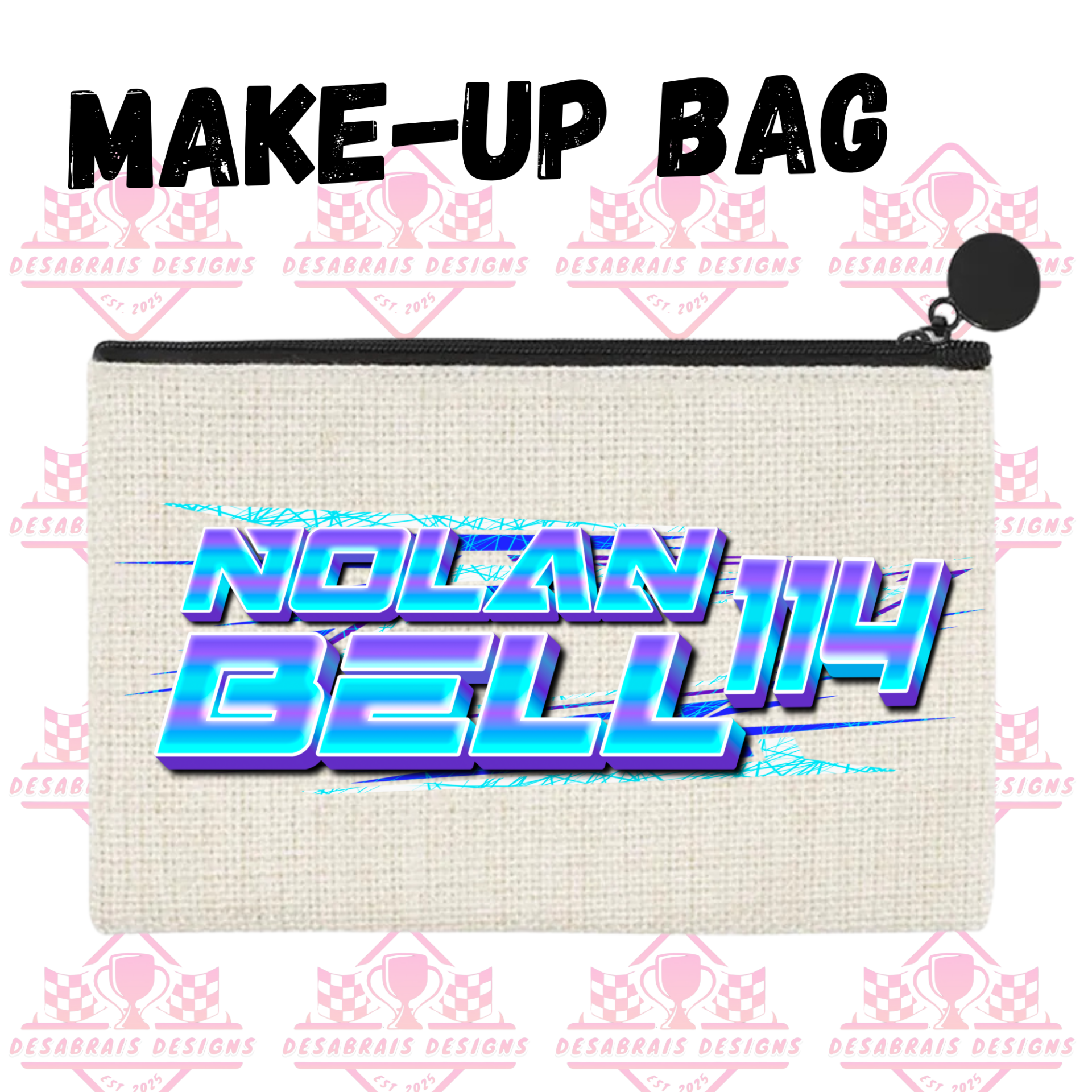 Nolan Bell Make-Up Bag