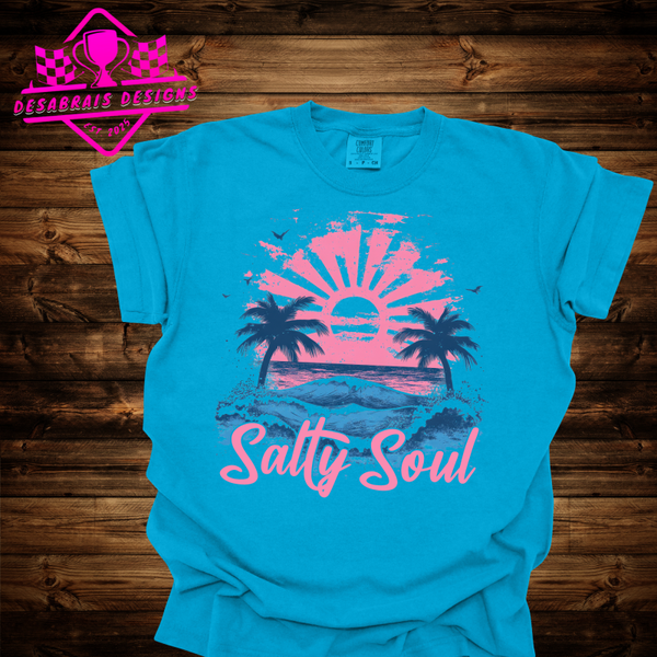 Salty Soul Comfort Color Tee
