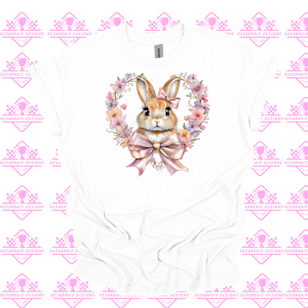 Bunny In A Heart T-shirt