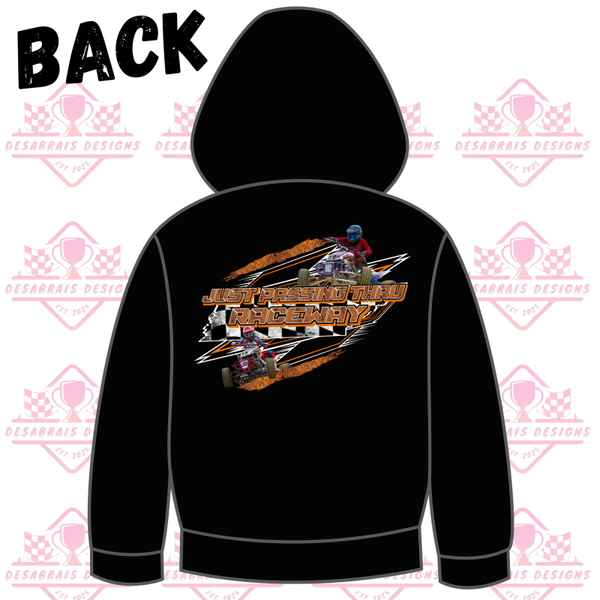 Just Passing Thru Raceway Hoodie's