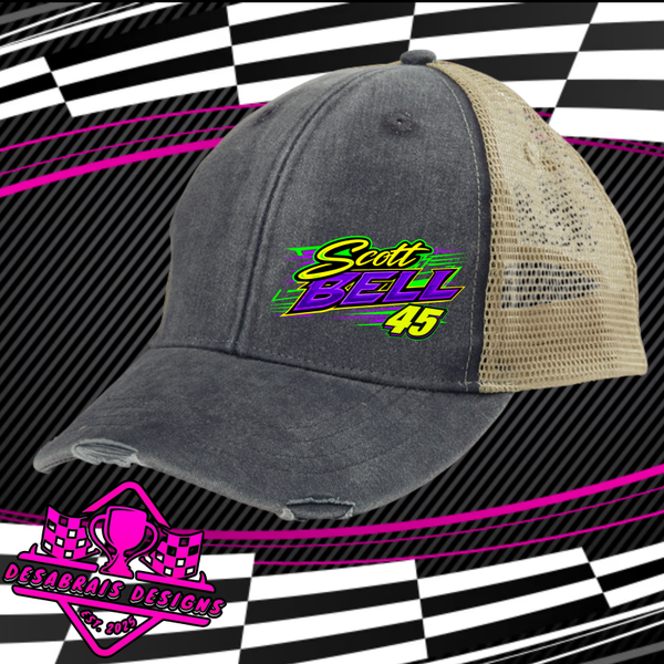 Scott Bell Distressed Hat