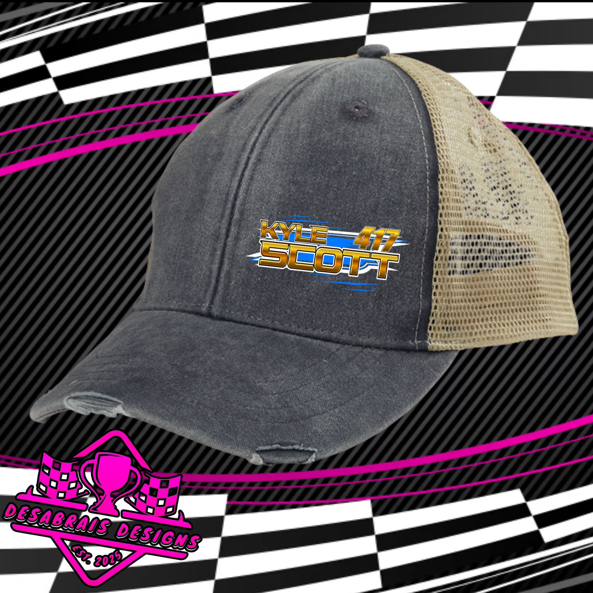 Kyle Scott Distressed Hat