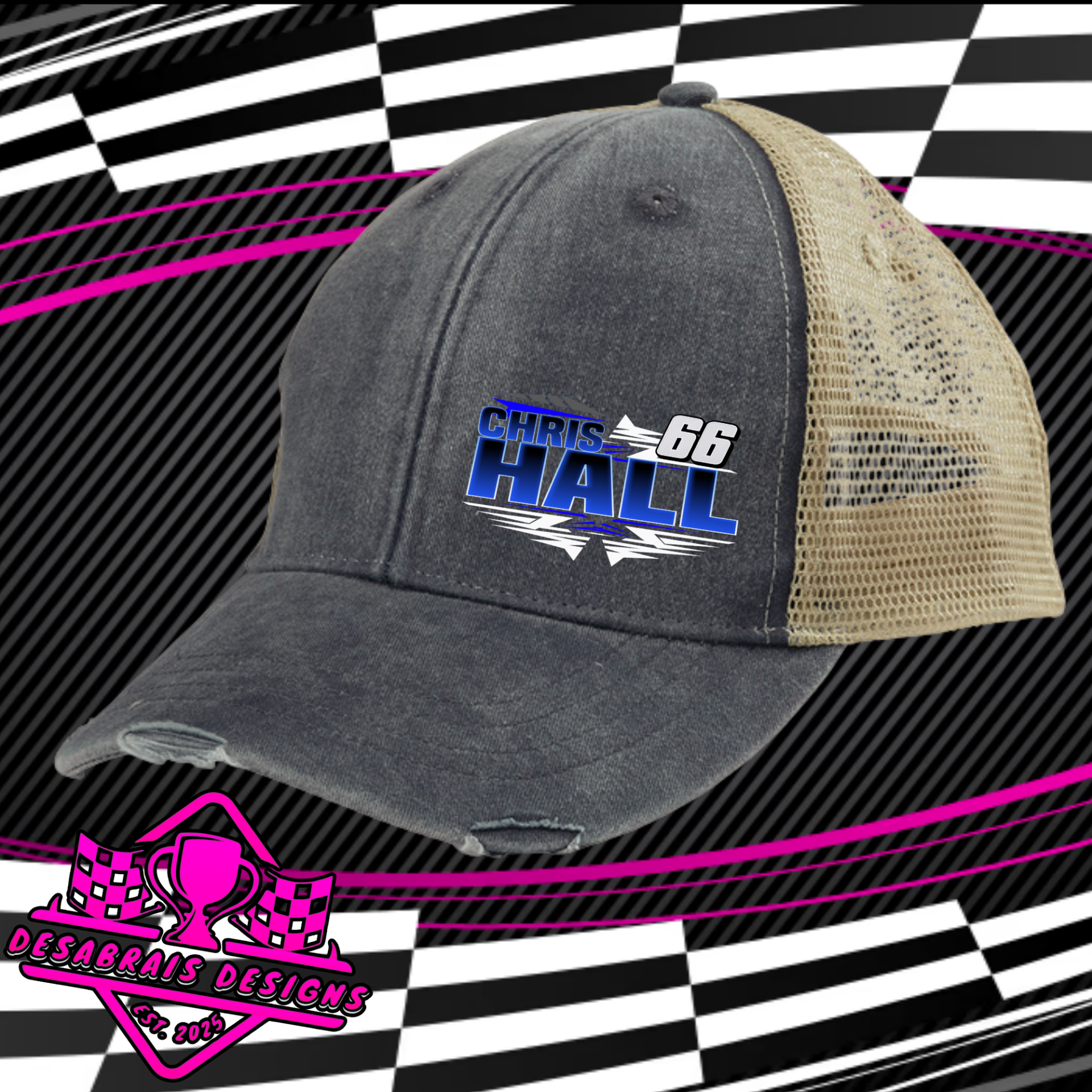 Chris Hall Distressed Hat