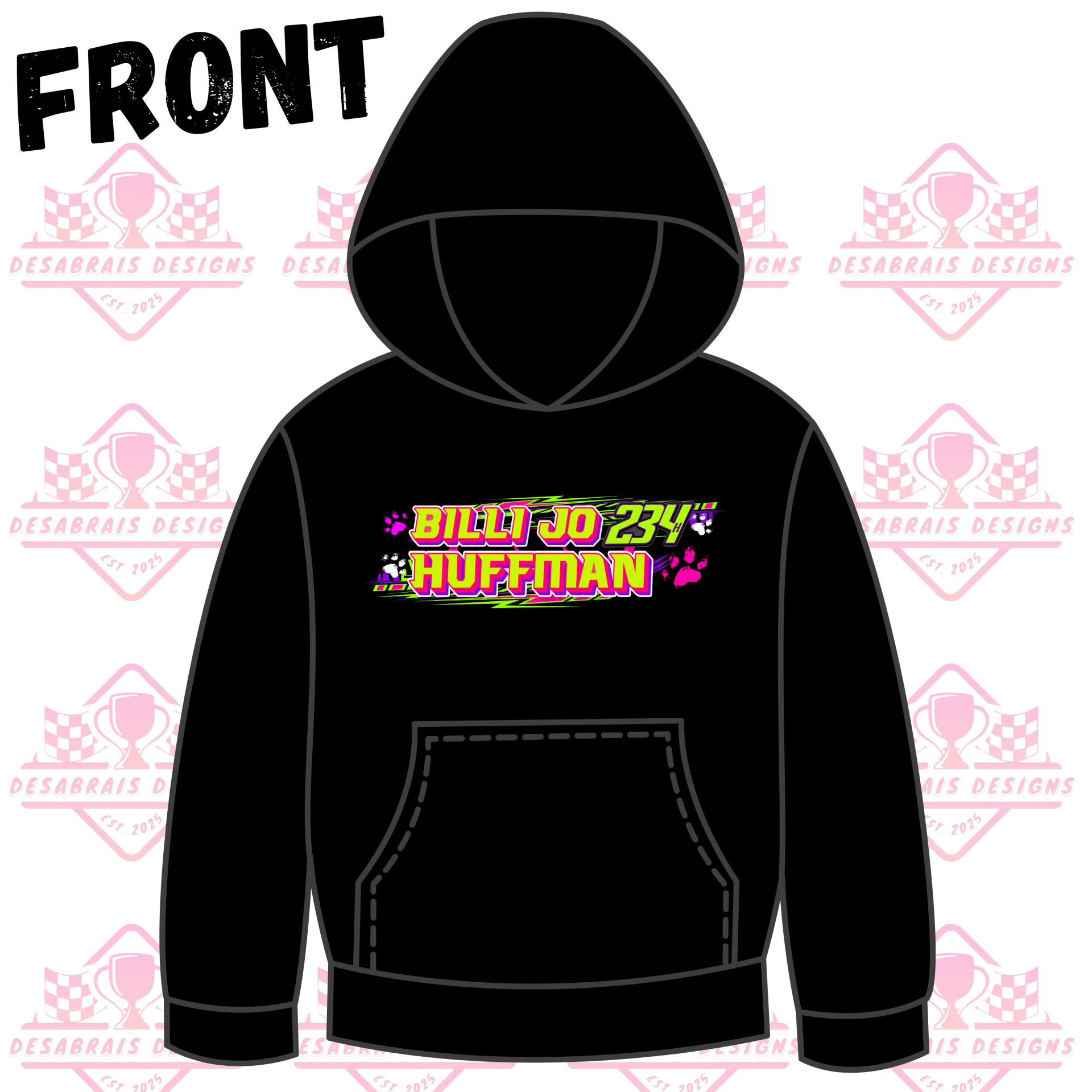 Billi Jo Huffman Hoodie's