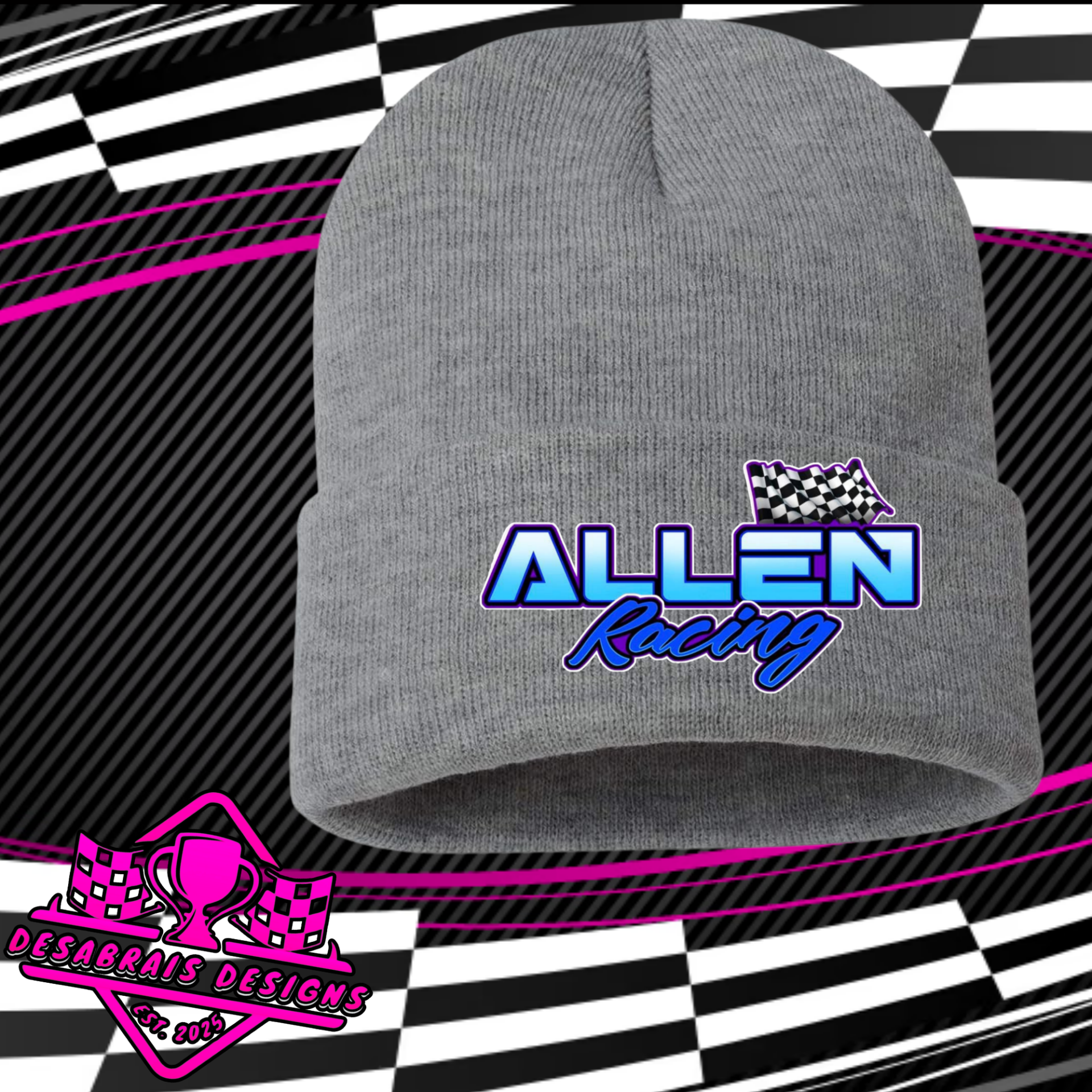 Allen Racing Beanies