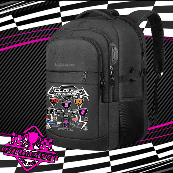 Clouse Racing Backpack