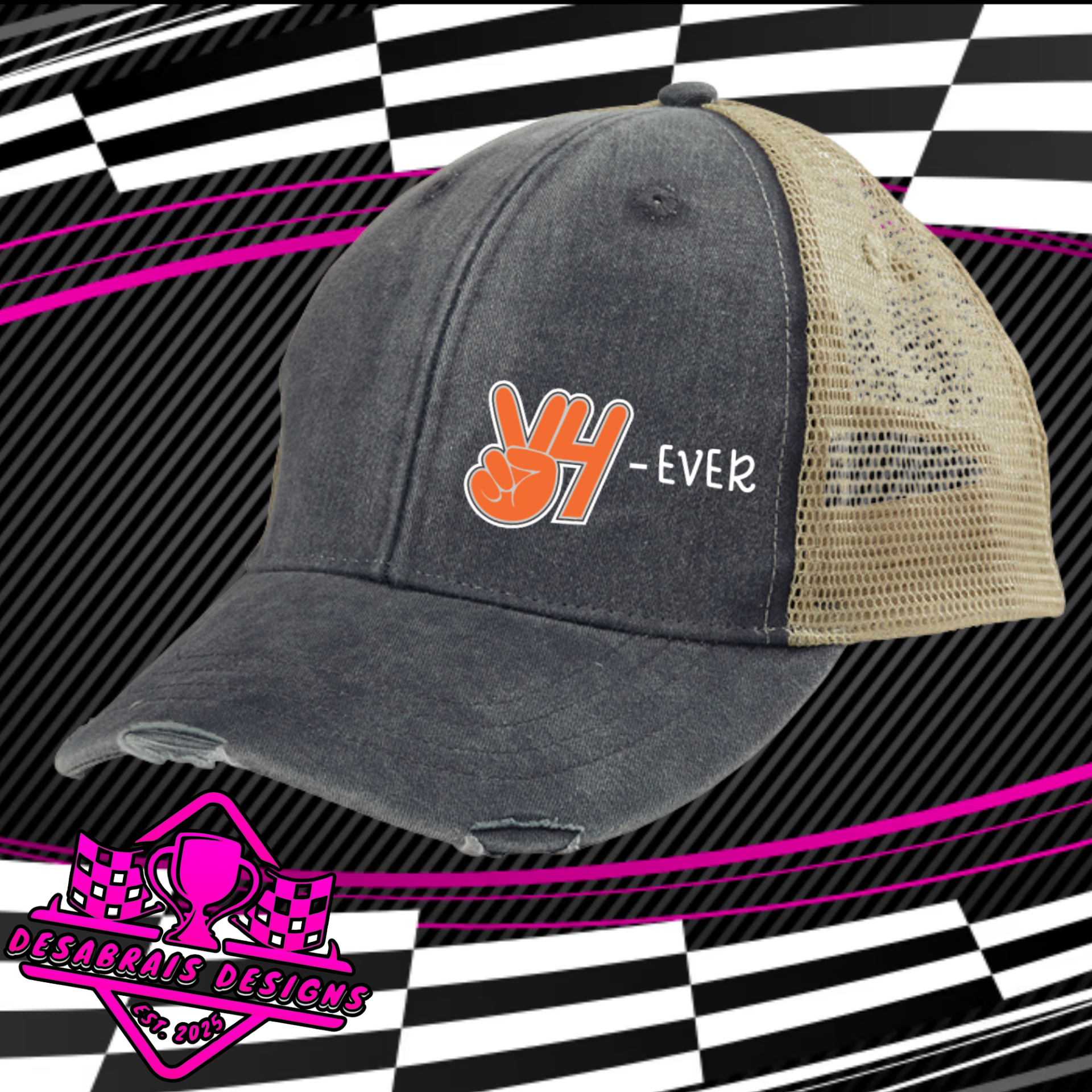 NEEDT Round 8 Distressed Hat