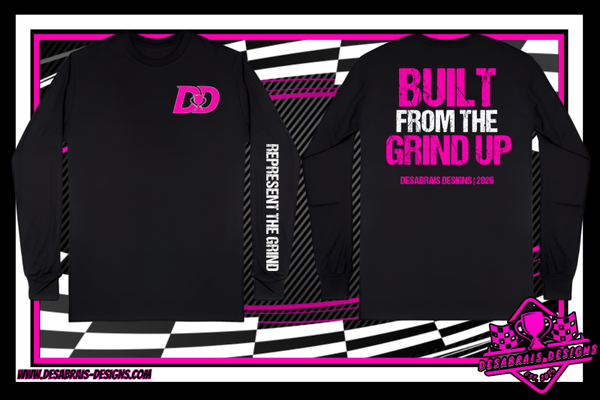 Built From The Grind Up Long Sleeve Tee