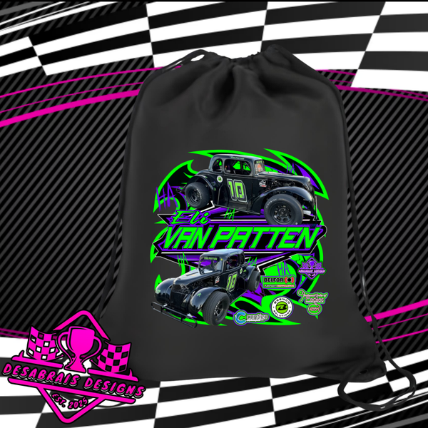 Eli Van Patten Drawstring Bag