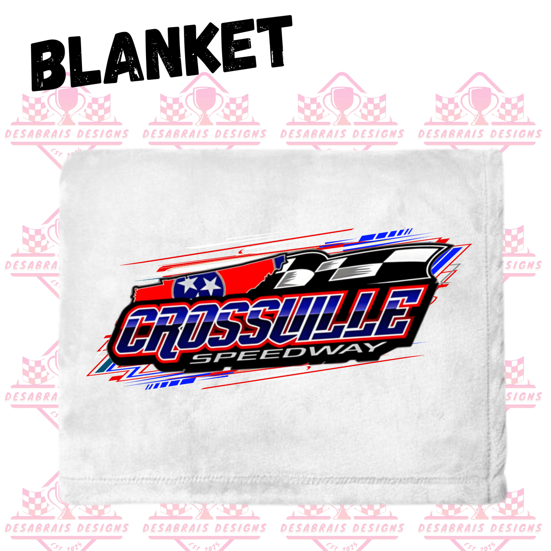 Crossville Speedway Blanket
