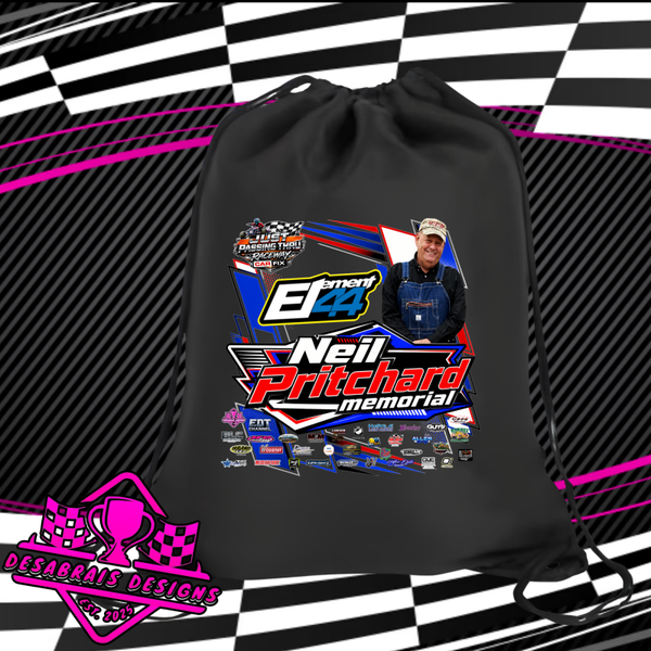 NEEDT Round 1 Drawstring Bag