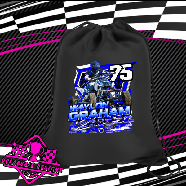 Waylon Graham Drawstring Bag